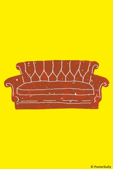 Wall Art, Friends Sofa, - PosterGully