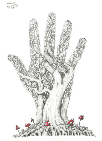 Art Print (Big), “Nature’s Reach” 2011 | Jeff Murray Artwork, - PosterGully