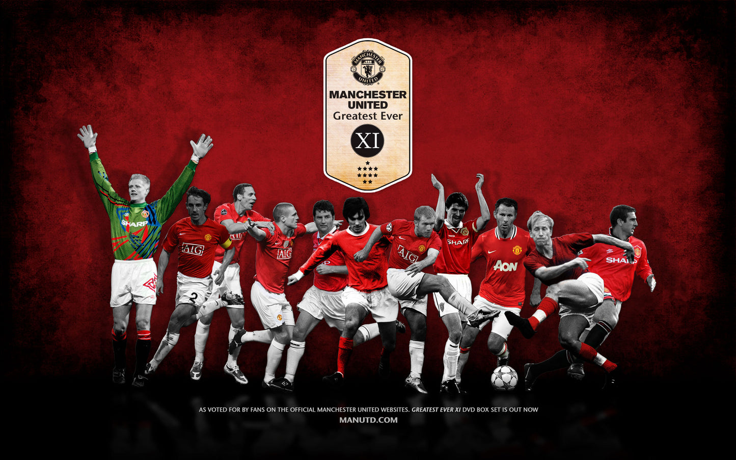 PosterGully Specials, Manchester United | Greatest 11, - PosterGully