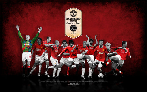 PosterGully Specials, Manchester United | Greatest 11, - PosterGully