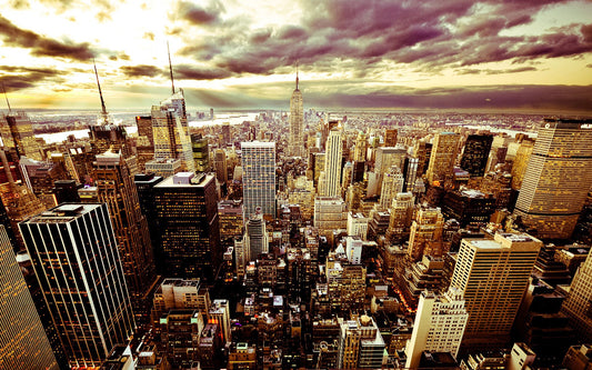 Wall Art, New York | Twilight, - PosterGully