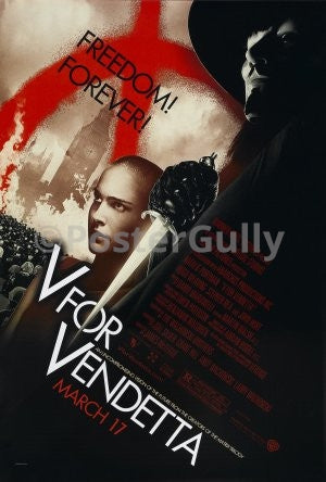 Wall Art, V for Vendetta | Movie Release Poster, - PosterGully