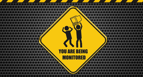 Wall Art, You're being monitored..., - PosterGully