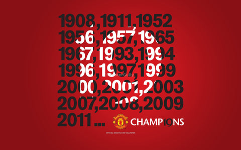 PosterGully Specials, Manchester United | Nineteen, - PosterGully