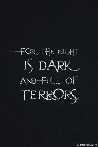 Wall Art, The Night Is Dark, - PosterGully