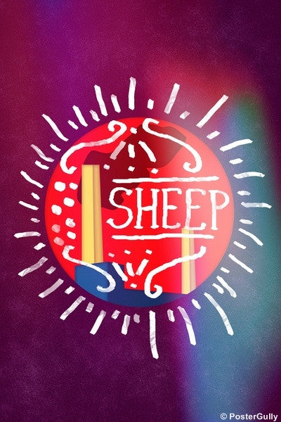 Wall Art, Sheep, - PosterGully